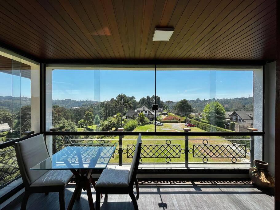 Flat Duplex Com Excelente Vista A 1,2 Km Capivari Campos do Jordao Dış mekan fotoğraf